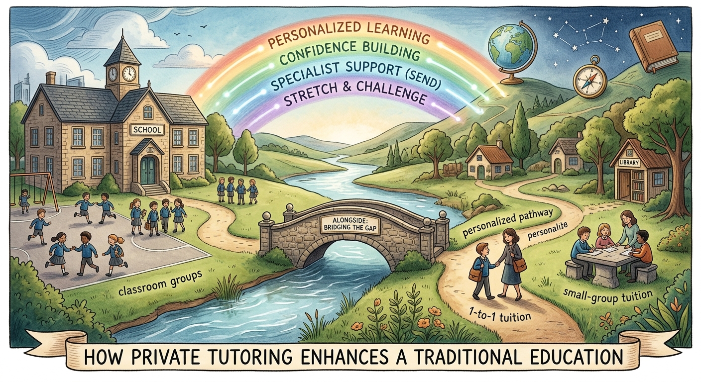 How Private Tutoring Enhances a Traditional School Education